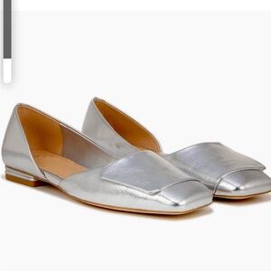 SARTO by Franco Sarto - Tracy Half d’Orsay Ballet Flat in Silver